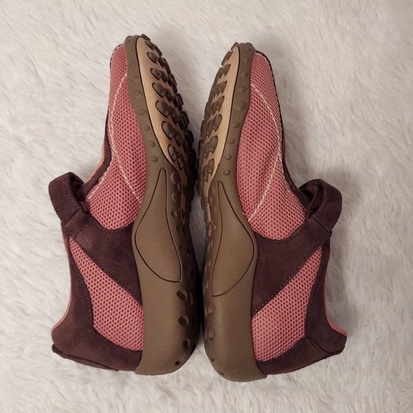 MERRELL Mini Moc Kids Sz 4, Sprint Jump Kids,  Rose Brown, Performance Shoe, New - Picture 4 of 16